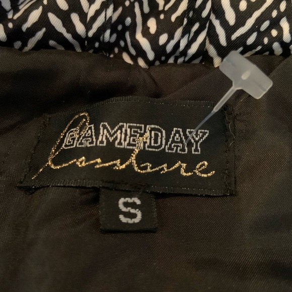 Oklahoma Sooners OU Woman’s Puffer Vest Gameday Couture Full Zip Size Small NWOT - Picture 6 of 9